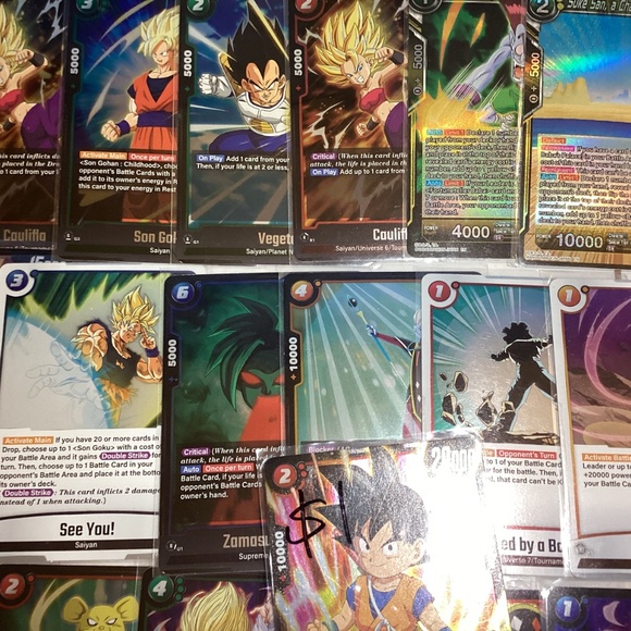 71 Dragon Ball Super Foil card lot of 71 foil cards - Picture 7 of 12